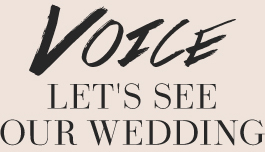 VOICE／LET'S SEE OUR WEDDING